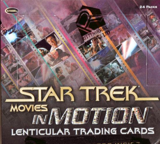 Complete Star Trek Movies In Motion Lenticular Card L4 