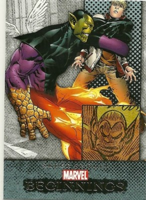 Marvel Beginnings Series 1 BASE Trading Card #09 BLACK BOLT 