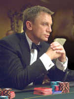 Daniel Craig as James Bond in Casino Royale
